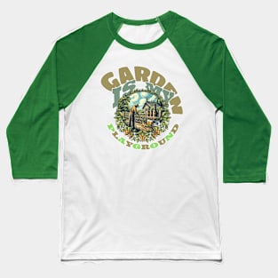 Garden is my playground: Serene Gardening Joy in Green, Blue, Yellow Baseball T-Shirt